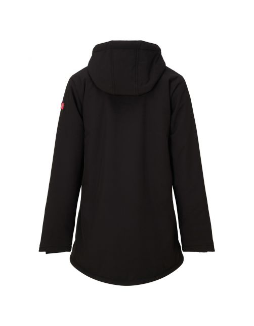 Nord Berg Padded Softshell Teddy Dames Zwart - Vrijetijdskleding