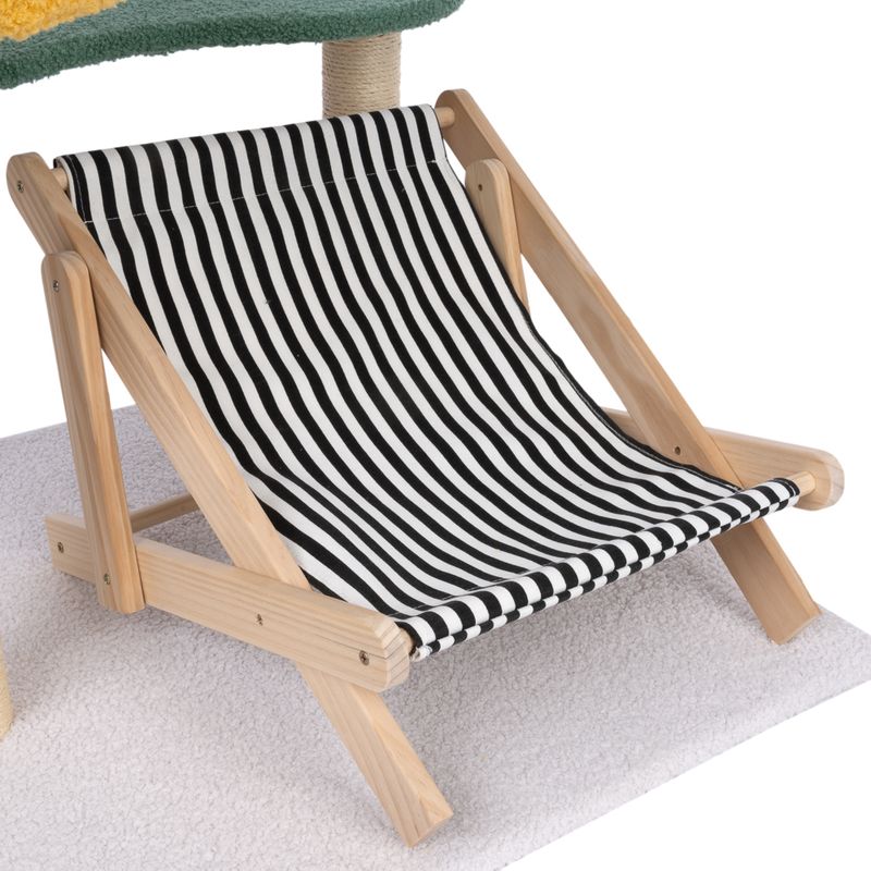 Arbre à chat TIAKI Oasis avec chaise longue pour chat