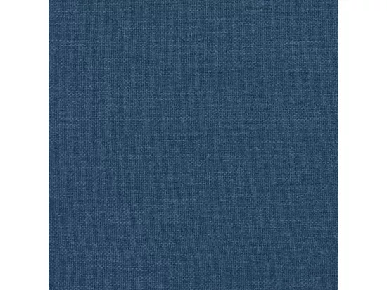 Chaise longue de massage avec traversin bleu tissu