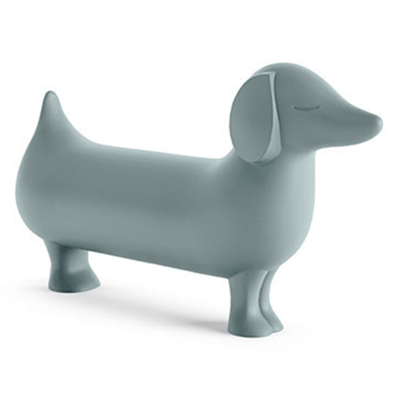 Serralunga Chien décoratif design par alessandra baldereschi bleu de provence - 17.5x38x66 cm