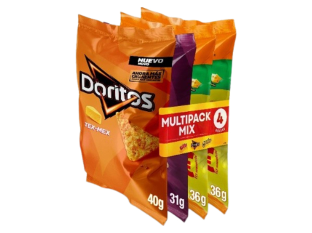 SNACKS - BASE MILHO MATUTANO MULTIPACK VARIADOS 143G