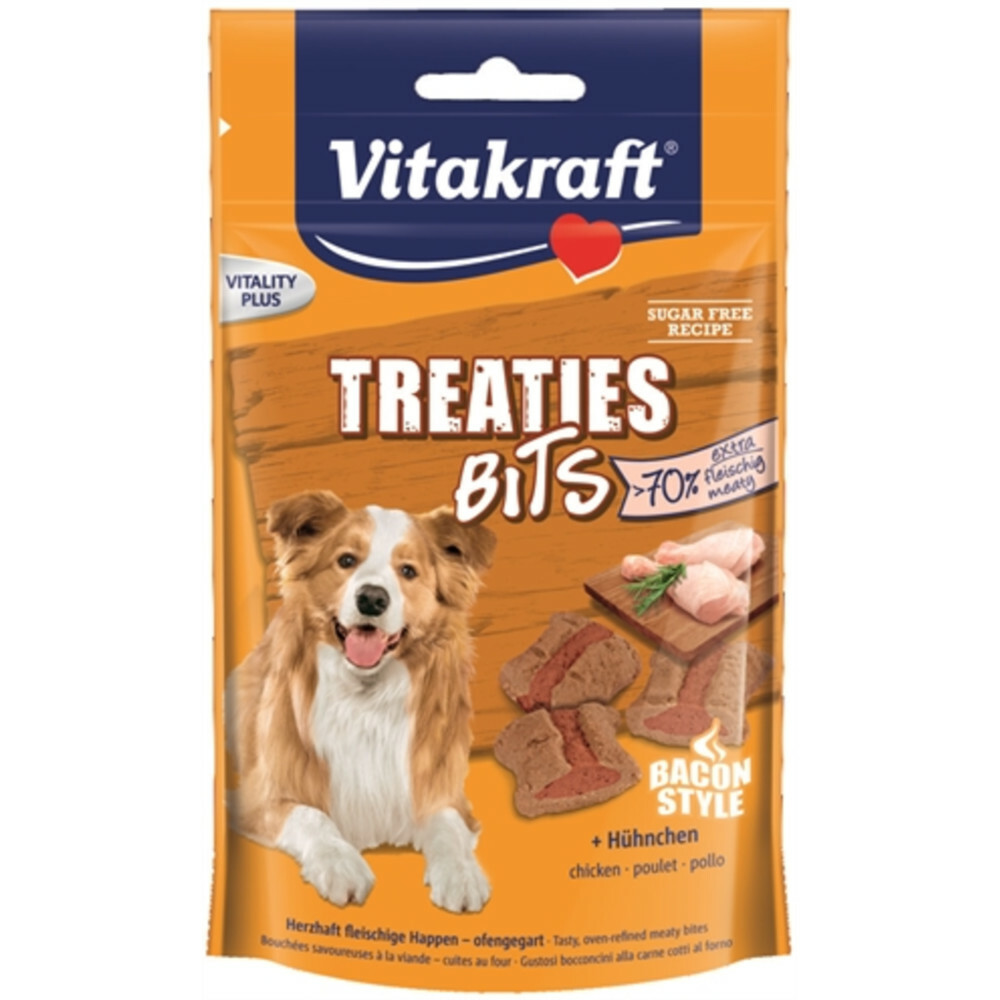Vitakraft Treaties BitsBacon style met Kip120 gr