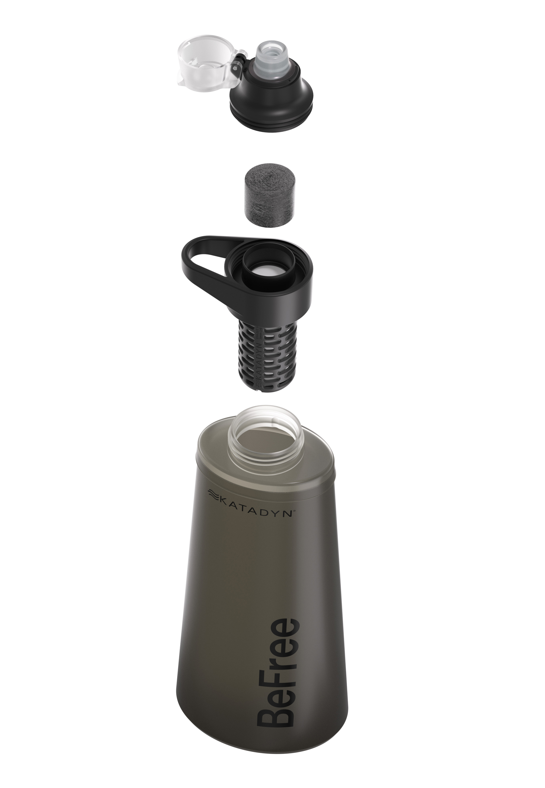 Katadyn BeFree Filter AC 1.0L - Schwarz