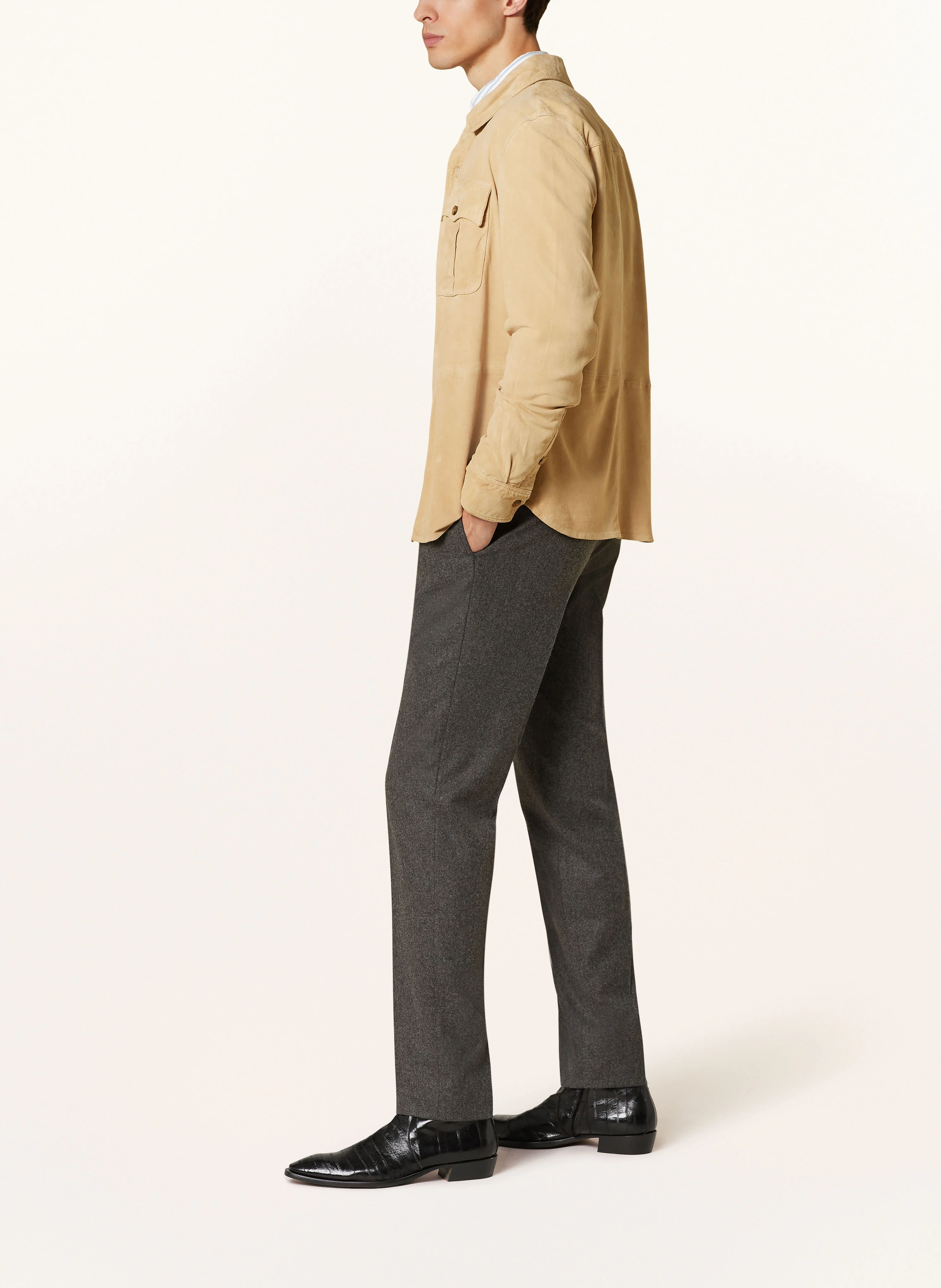 POLO RALPH LAUREN Flanellhose Slim Fit