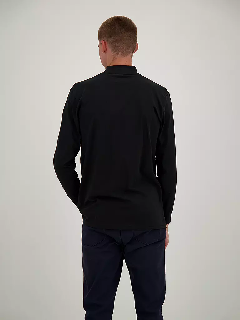 RAGMAN Rollkragenshirt schwarz