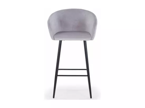 Chaise de Bar en Velours 