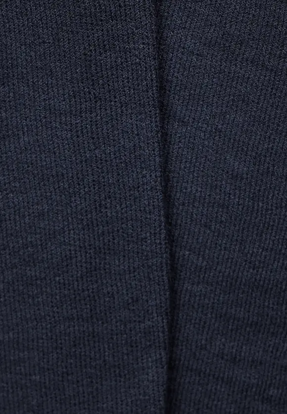 Offene Shirtjacke - deep blue