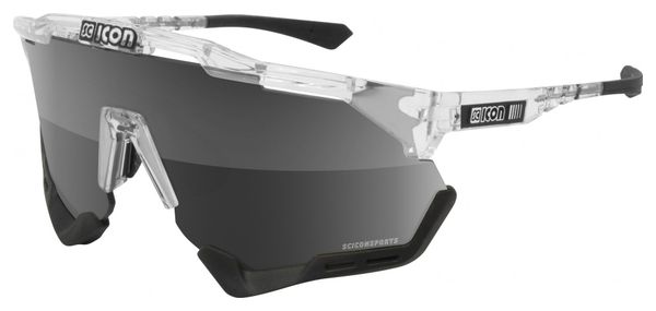 Scicon Sports Aeroshade XL Lunettes De Soleil De Performance Sportive (Scnpp Multimiror Silver/Briller)