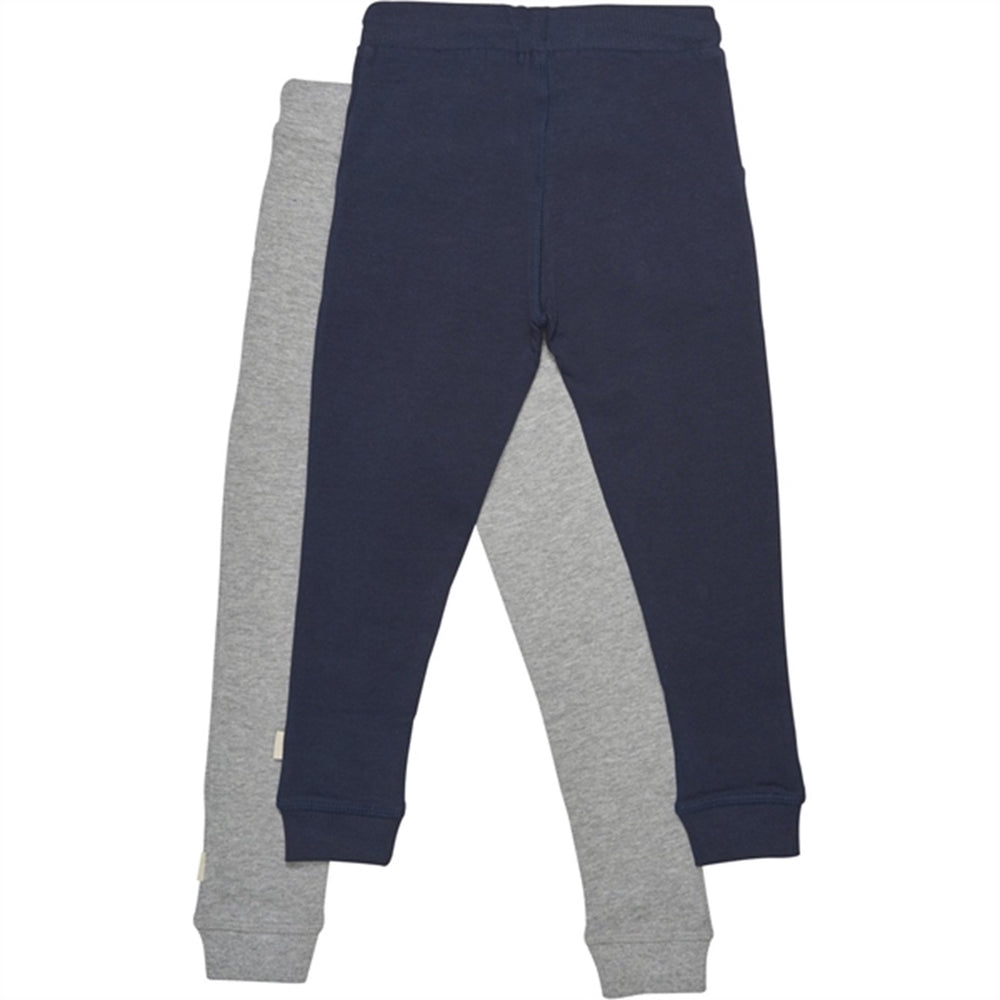 Køb Minymo Dark Navy Sweatpants Basis 36 2-pak NOOS