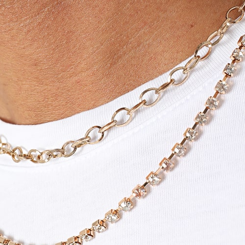 Collier IC462 Doré