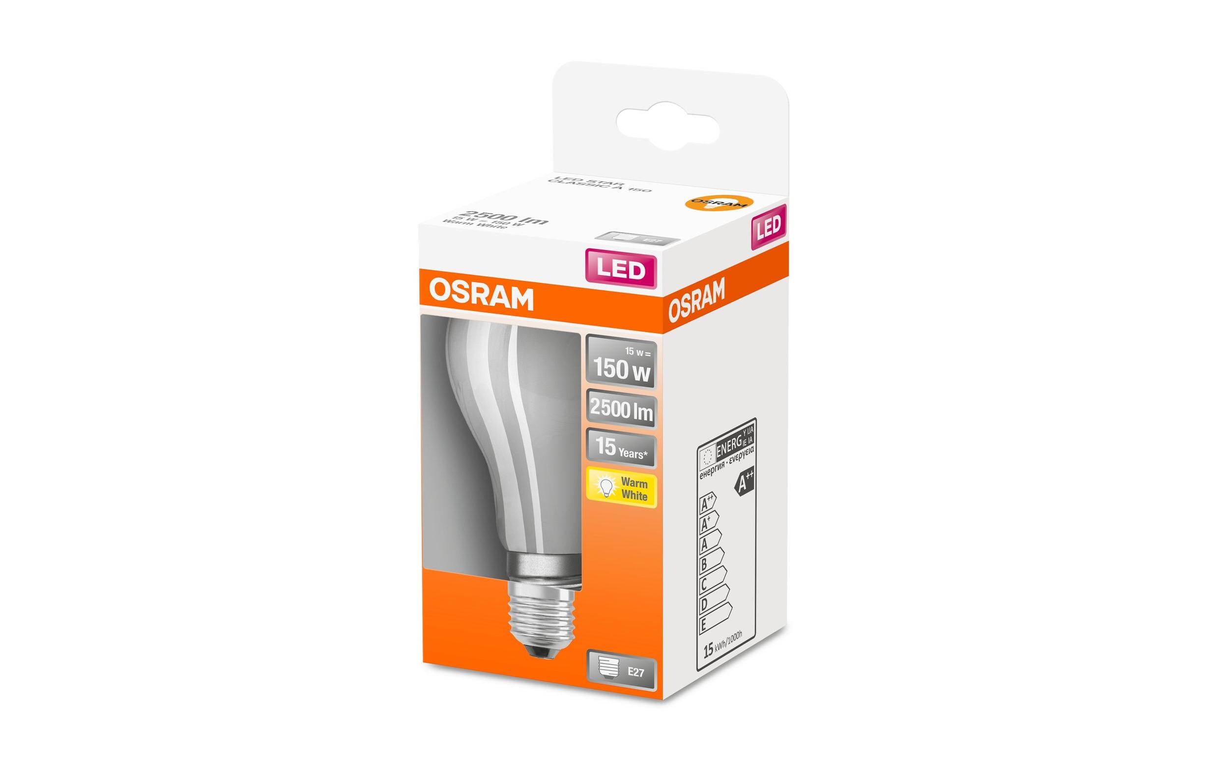 Lampe Star Retrofit, 16W, E27, WarmweissLED-Leuchtmittel