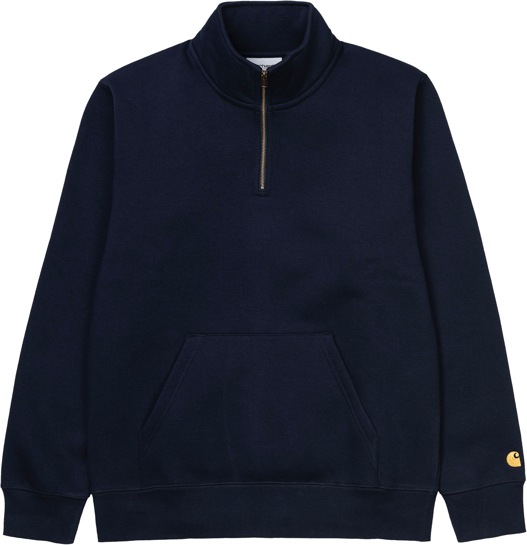 Carhartt WIP Chase Neck HalfZip Sweatshirt Blau