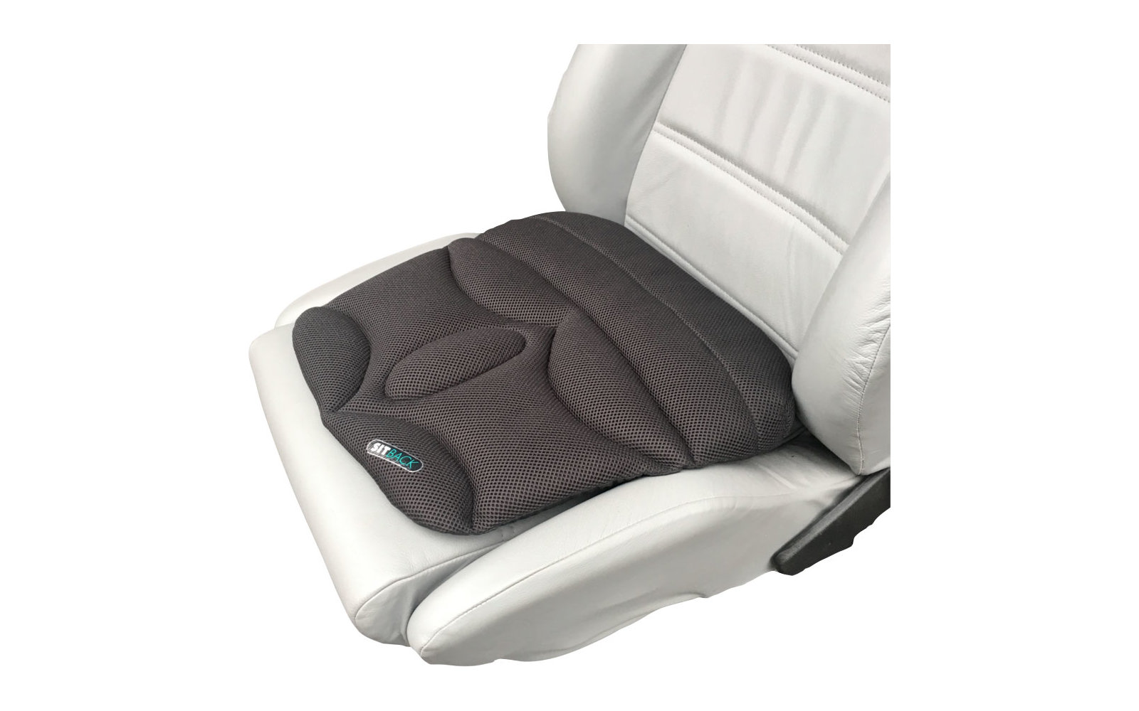 Sitback Basic small Fahrzeug Sitzkissen 31,5 x 42 cm 3D Black