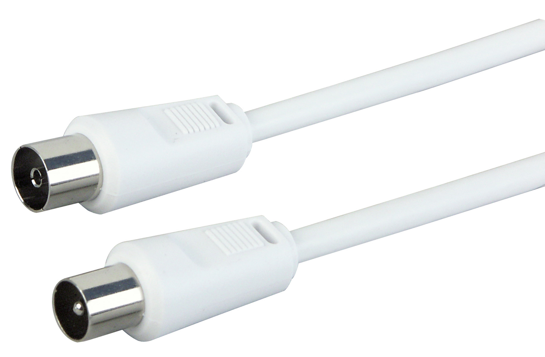 Schwaiger KVK275 7,5 meter IEC witte antenne aansluitkabel