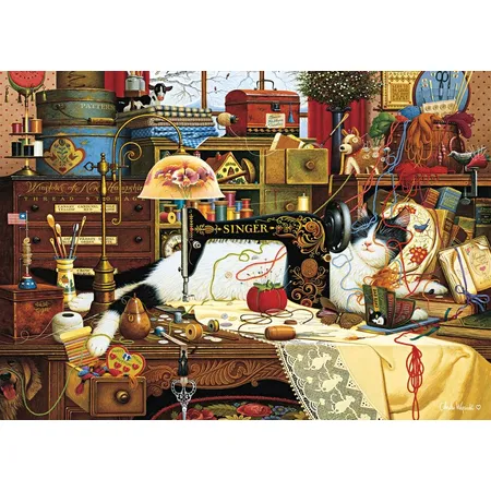 Schmidt Spiele Puzzle - Maggie, die Chaotin, 1000 Teile