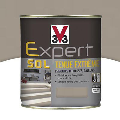 Peinture extérieure et intérieure pour sol tenue extrême V33 pierre 5L
