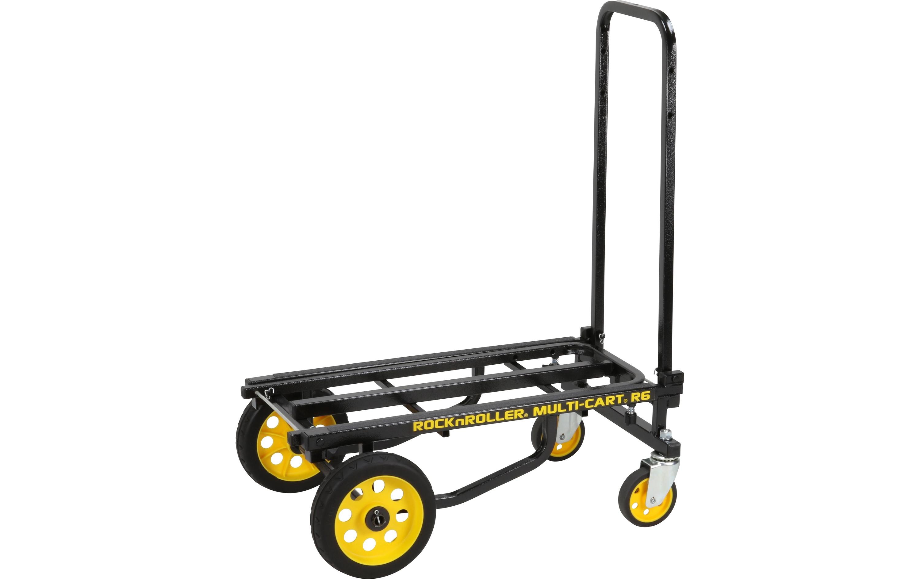 Multifunktionswagen R6RT Tragkraft 226 kg<br>Faltbarer 8-in-1-Multifunktionswagen