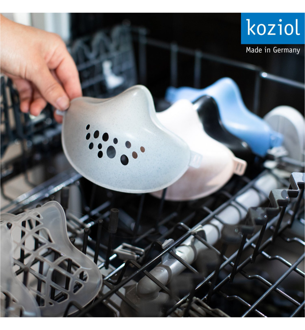 Koziol Duurzaam Herbruikbaar Gezichtsmasker Organic Softgrey (1 stuk)