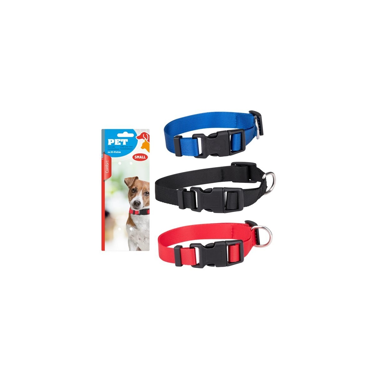 Hundehalsbånd Small – Justerbart og Komfortabelt, 28-43 cm, Perfekt for Små Hunder