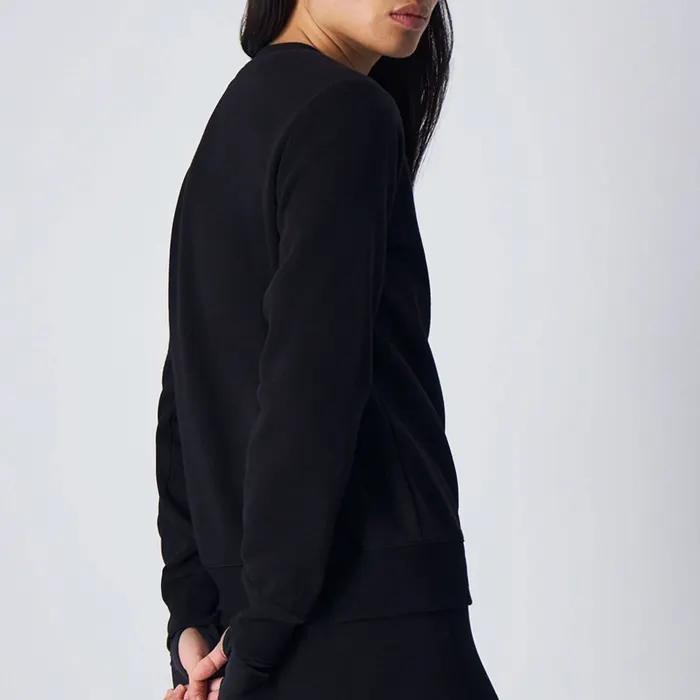 Champion Script Logo Crewneck Fleece Sweater Dames
