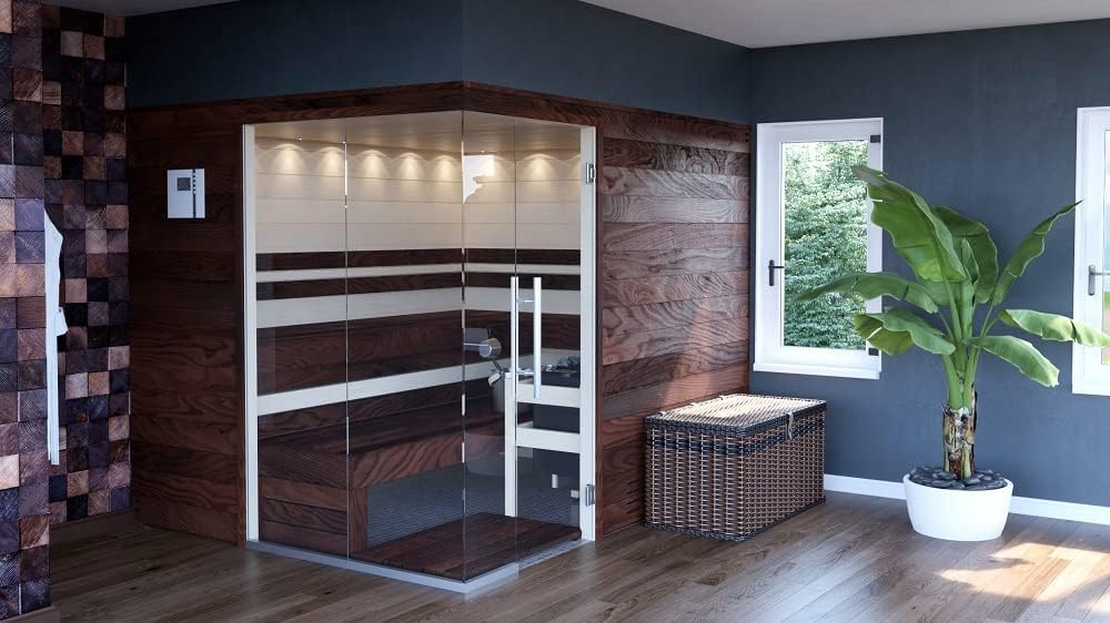 Profilholz Thermo Radiata Kiefer Klasse A Nut-Feder STS4 15x140mm 1800mm 6Stk Baumaterial für Sauna und Innenräume