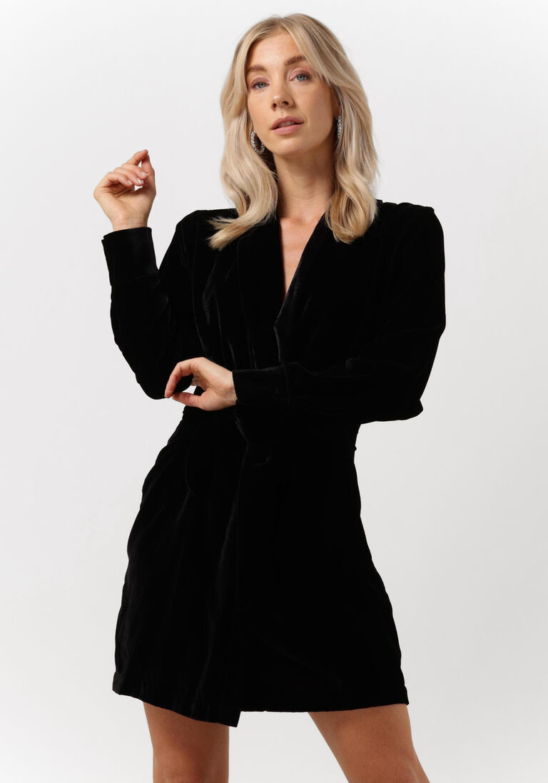 CHPTR-S zwarte chptr-s mini jurk amore dress