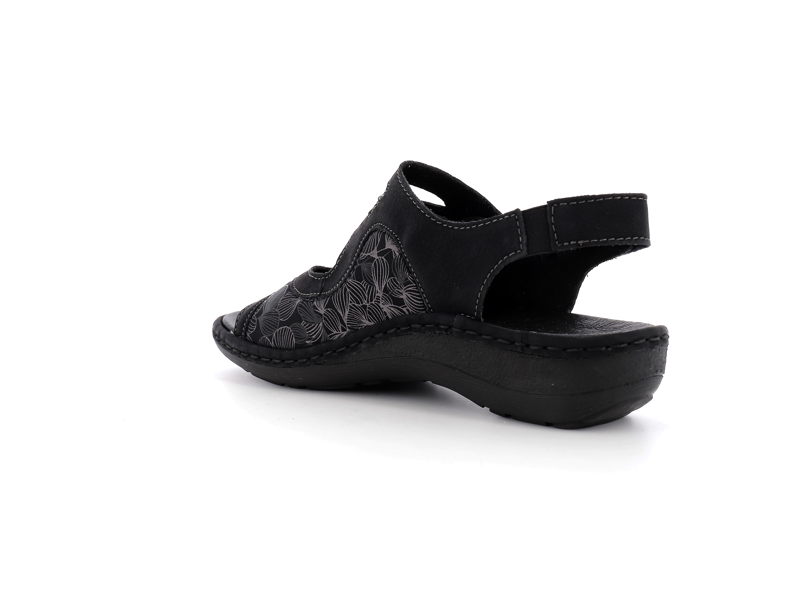 Remonte-D7647 Synthétique Noir