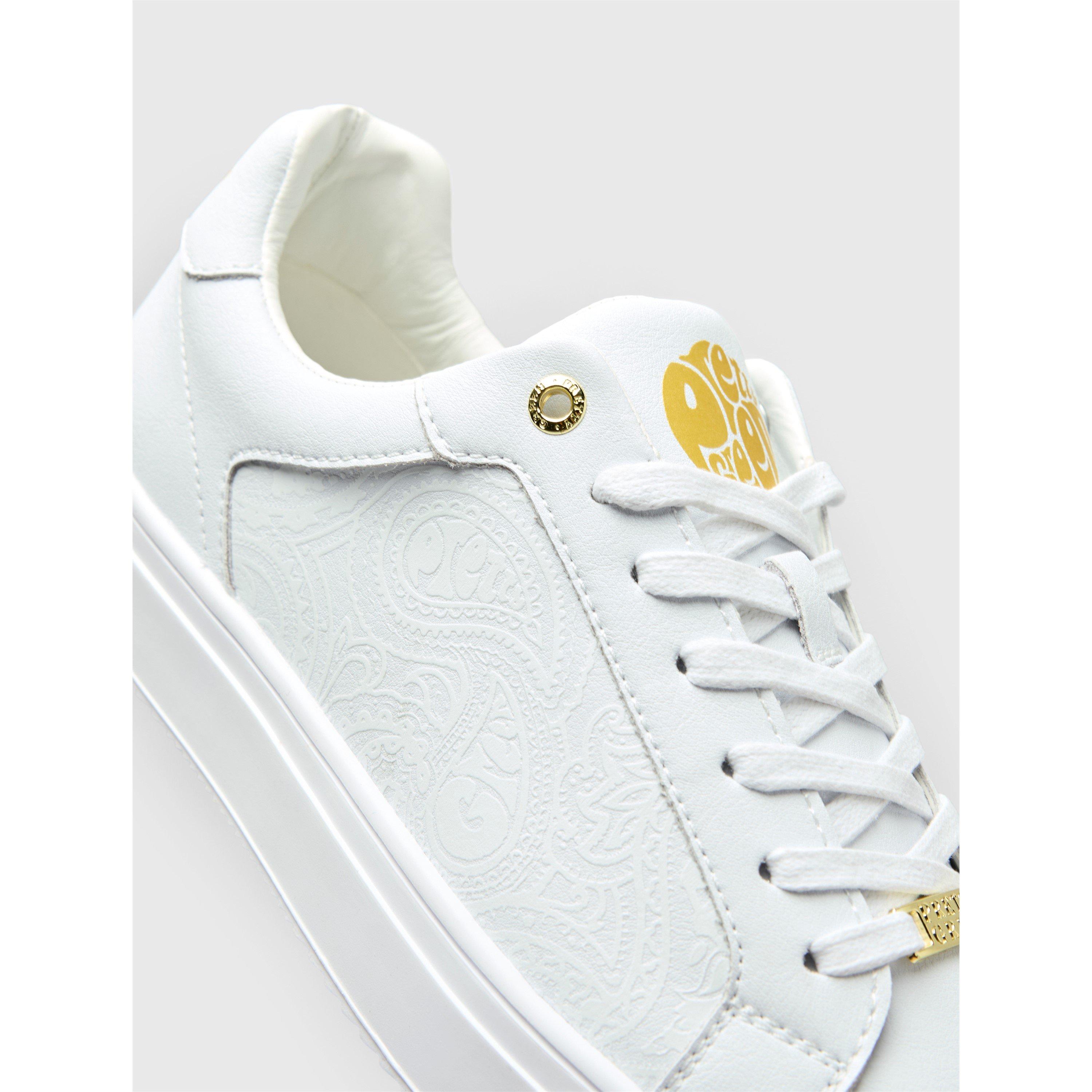 Pretty Green Cali Paisley Low Trainers