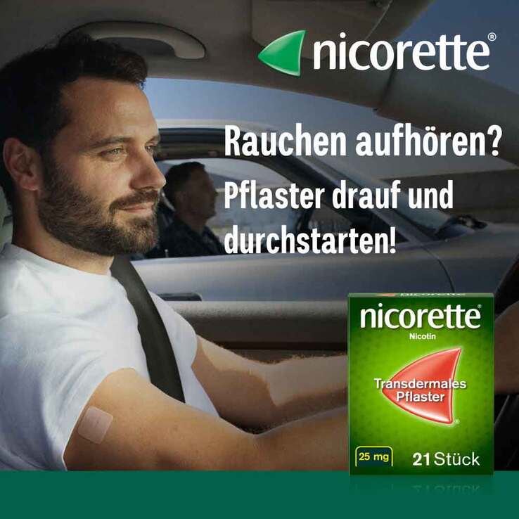 nicorette TX Pflaster 25 mg, 21 St