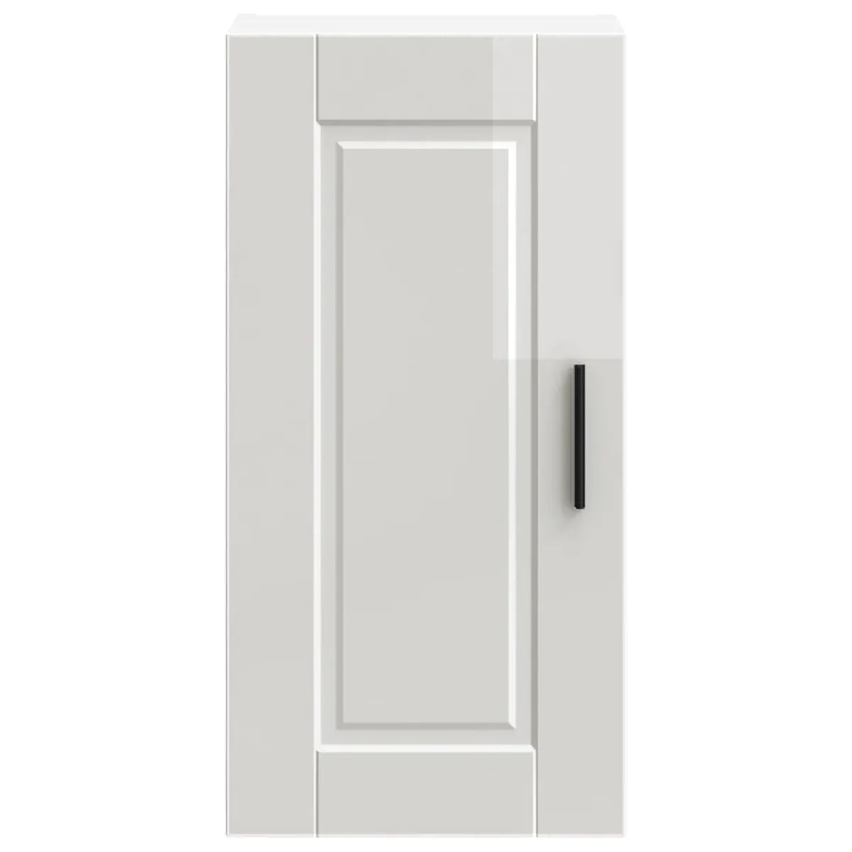 vidaXL Armoire Murale Cuisine Porto - Blanc Brillant