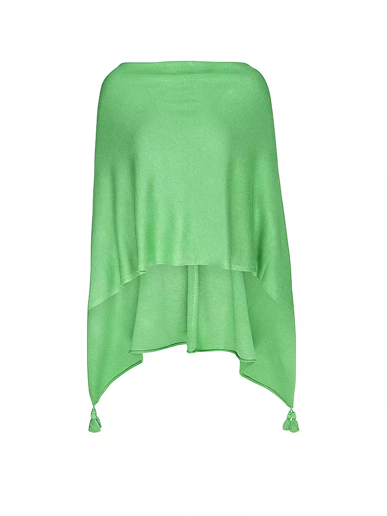 COMMA Poncho - Cape grün