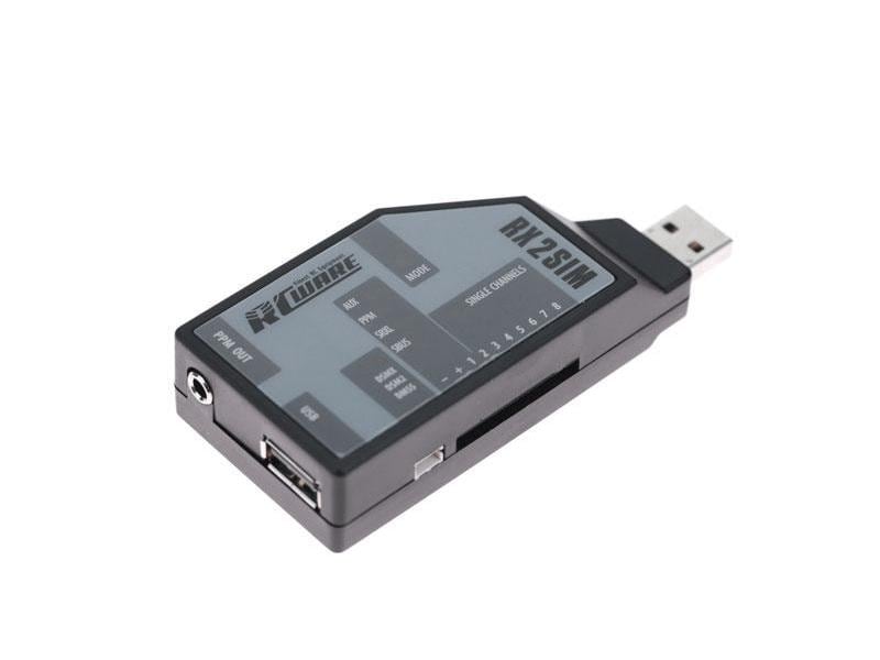 RCWare Dongle RX2SIM Kabelloser USB-Adapter für Simulatoren