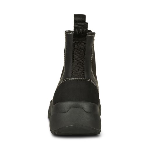 Woden Siri Waterproof Støvle, Black/Black, 39