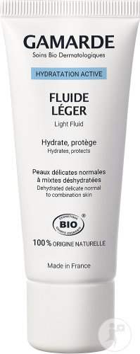 Gamarde Fluide Léger Peaux Délicates Normales À Mixtes Déshydratées Bio Tube 40g