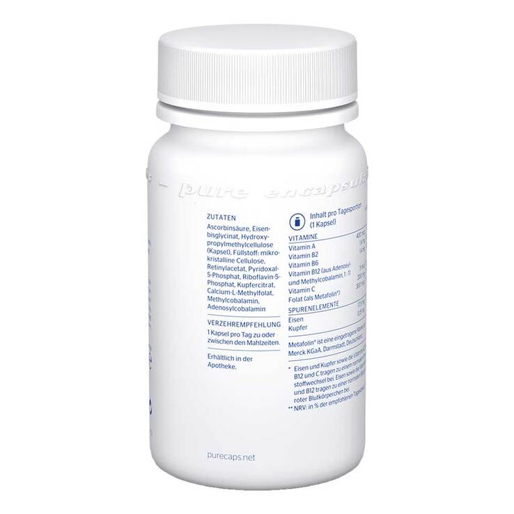 Pure Encapsulations Eisen Complex Kapseln, 30 St