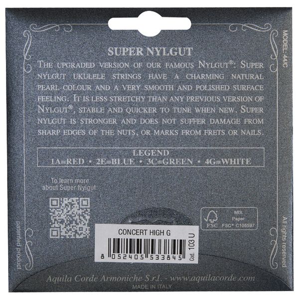 Aquila Concert High-G Super Nylgut