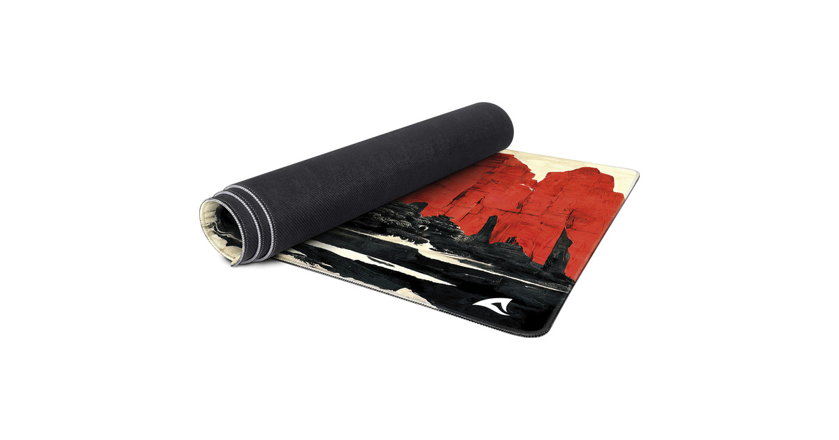 SharkoonSKILLER SGP40 D11 gaming muismat  (Rood/meerkleurig)