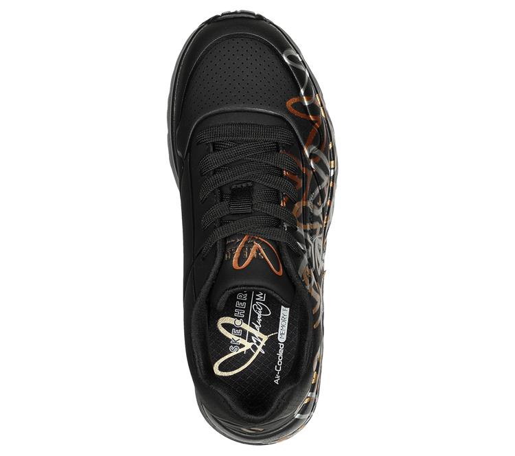 Skechers 314067L Uno Lite - Metallic schwarz