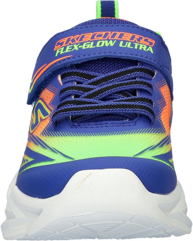 Skechers - Flex Glow Ultra - Blauw/Multi - Casual Schoenen