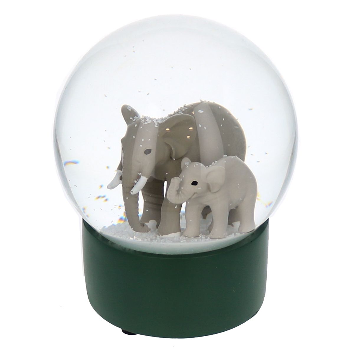 Boule à neige éléphants Petit toi