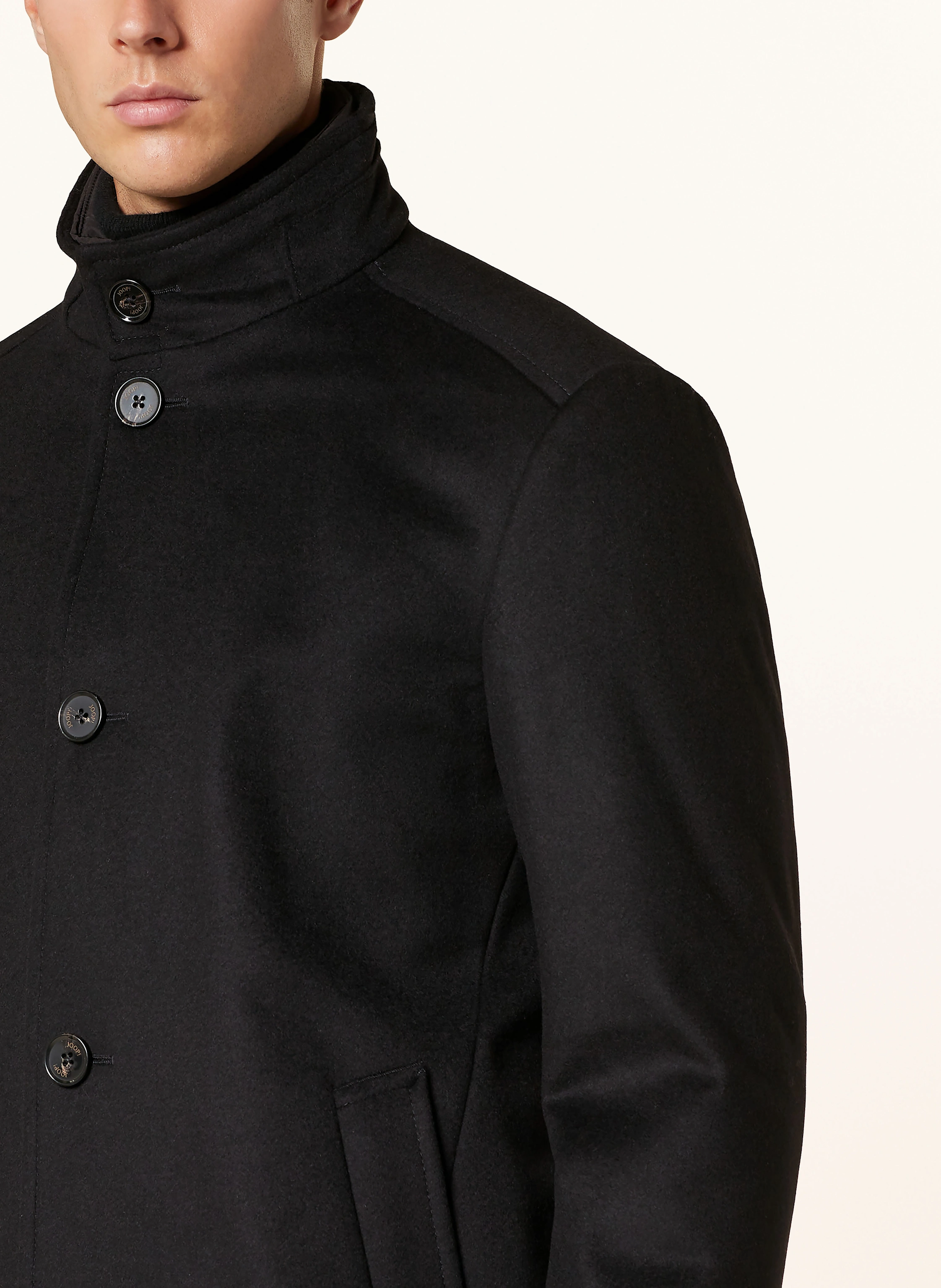 JOOP! Wollmantel MAICO mit herausnehmbarer Blende