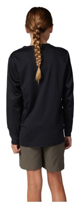 Maillot Manches Longues Fox Defend Enfant Noir