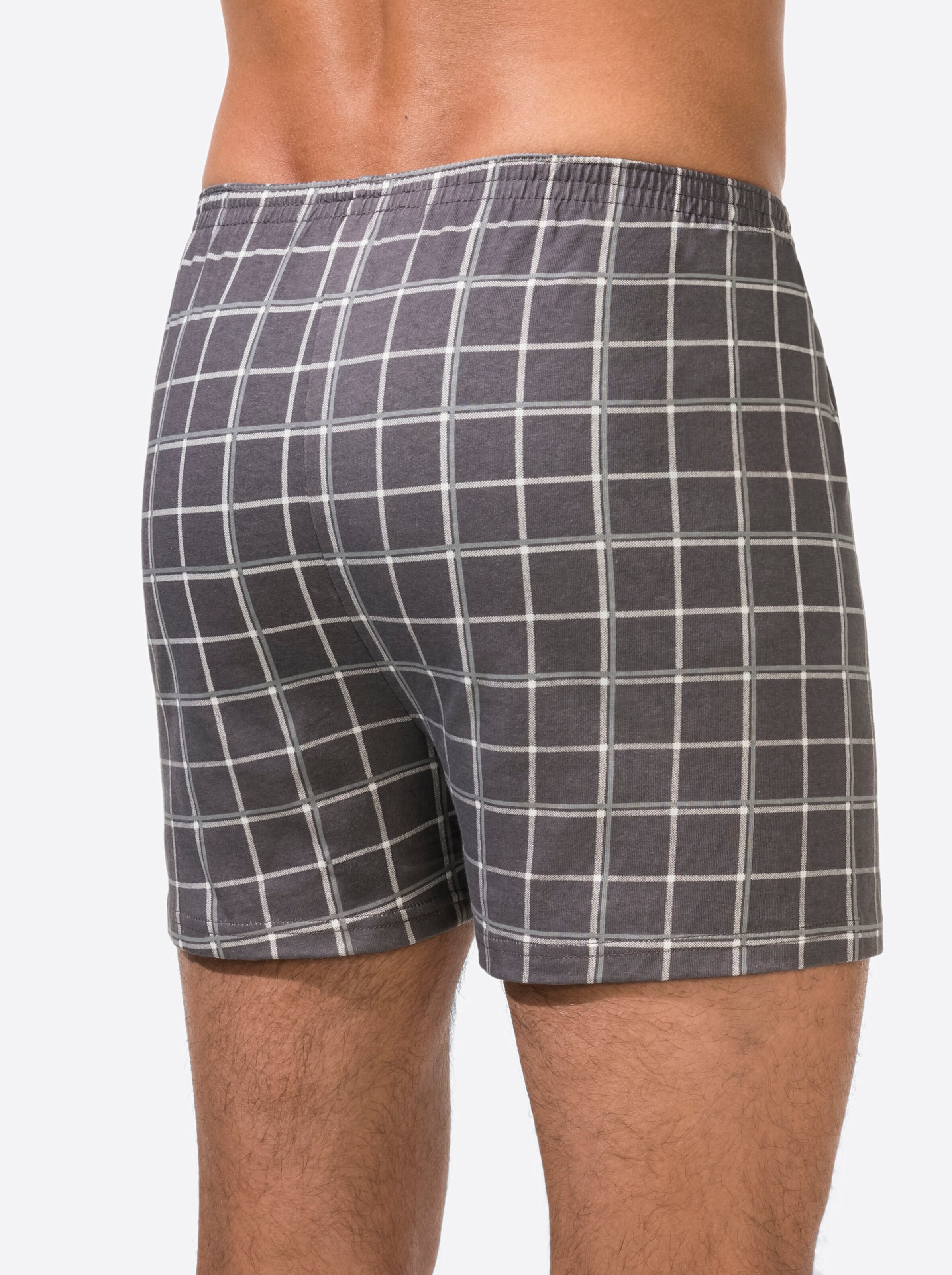 KINGsCLUB Boxershorts in grau-sortiert