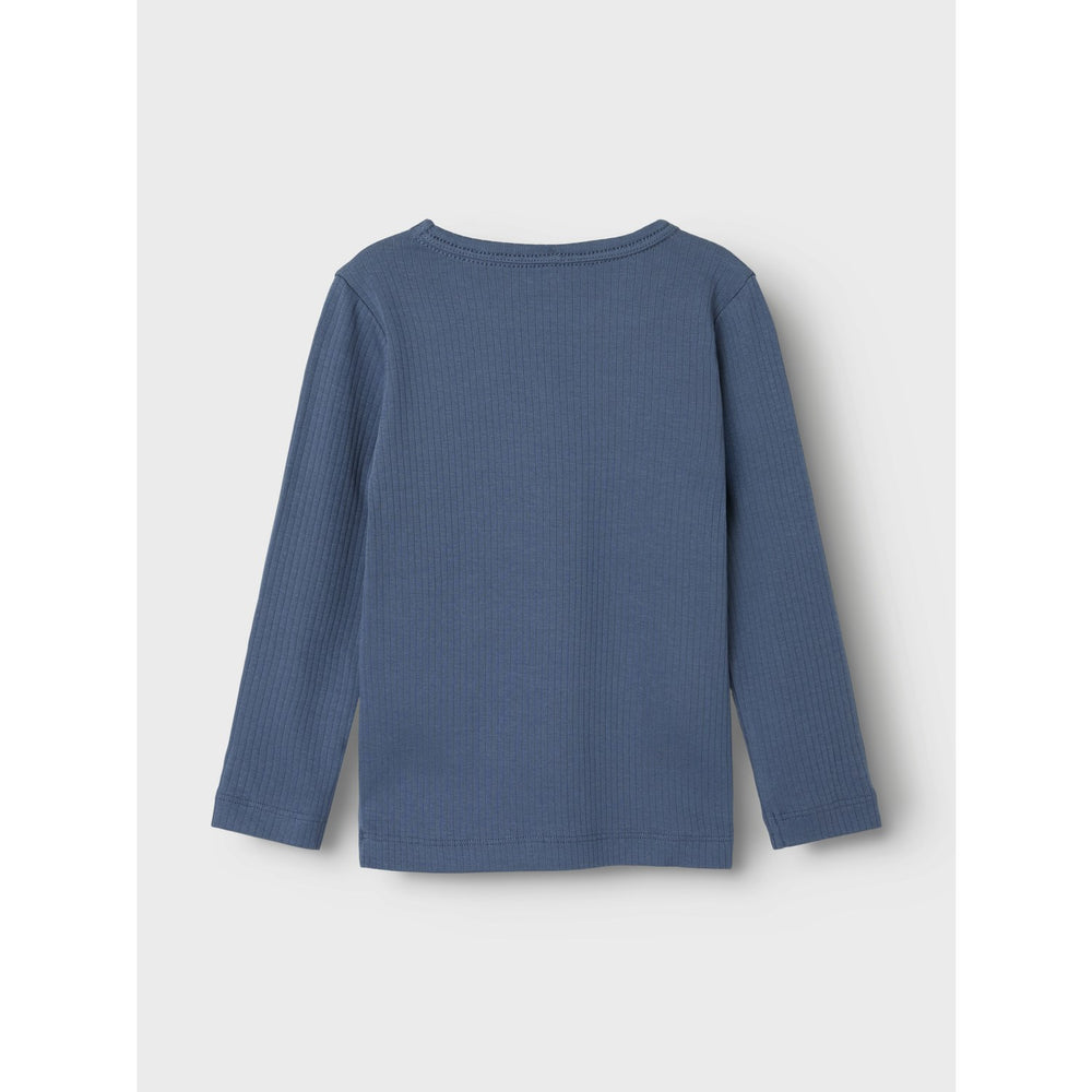 Køb Name It Vintage Indigo Noe Slim Bluse | Luksusbaby