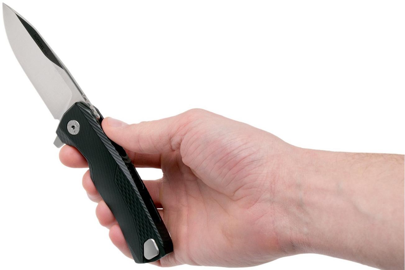 LionSteel ROK Satin Black Aluminium ROK A BS zakmes