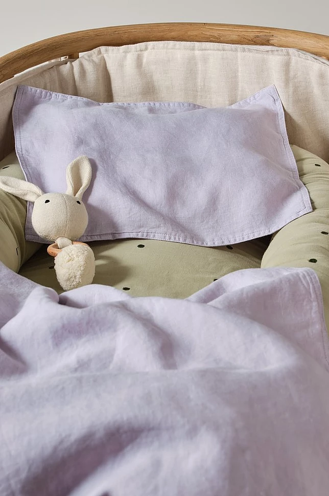 JONIE BABY putetrekk i lin 28x35 cm
