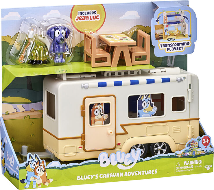 Bluey Bluey Family campervan