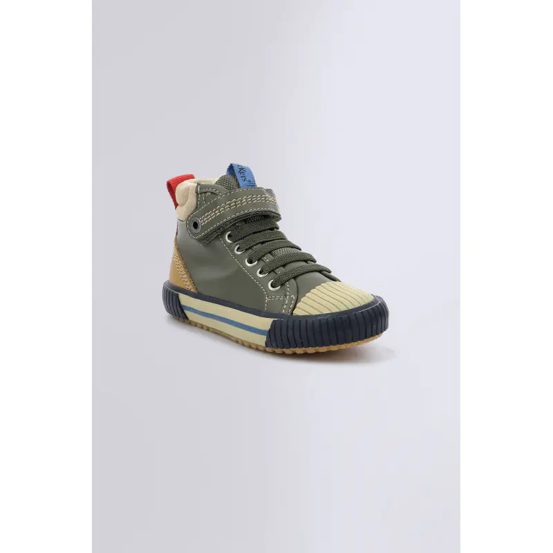 GECKIRO HI KAKI SNEAKERS HAUTES Synthétique Garçon