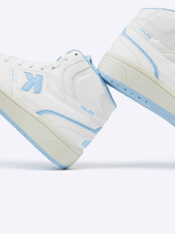 Tênis bota de cano curto KELME X LEFTIES - Azul Claro