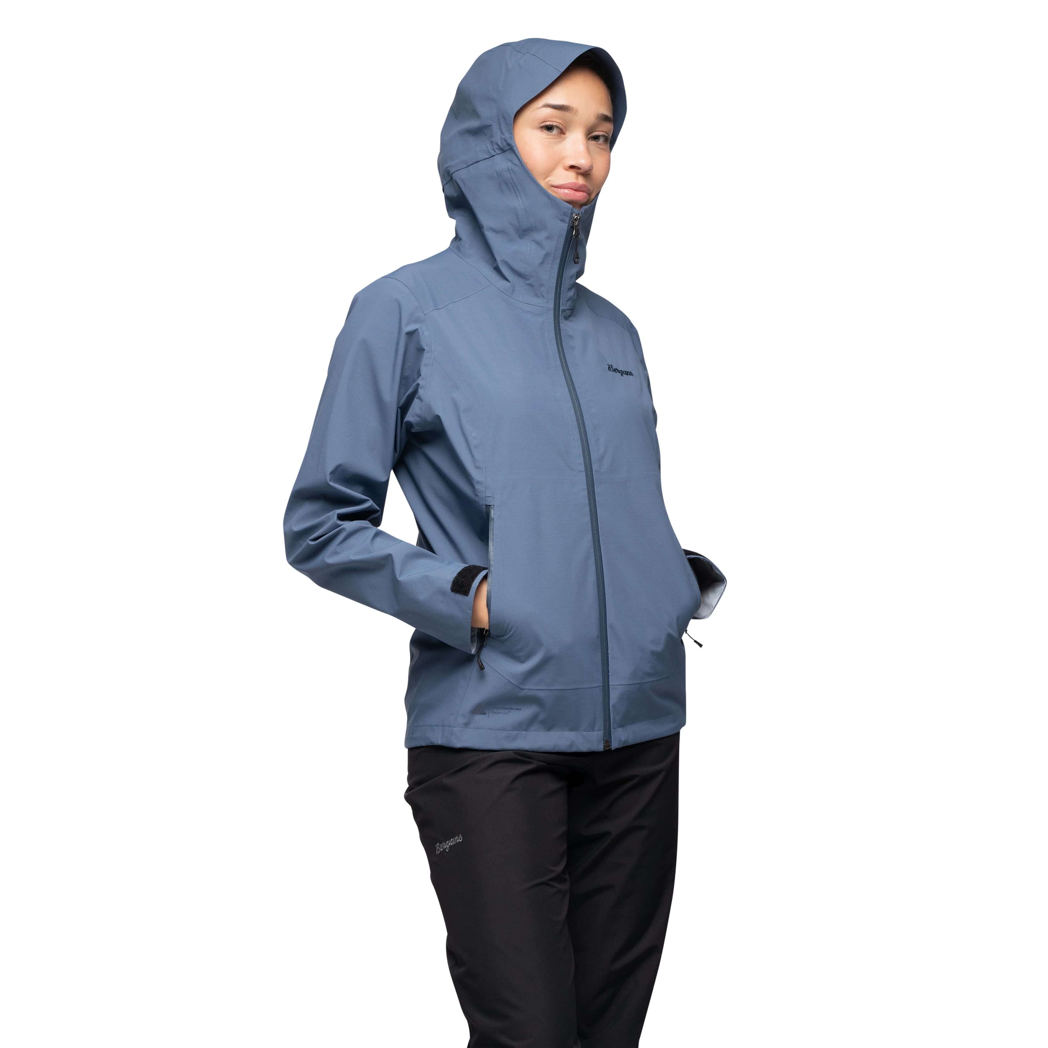 Essentials 3L Shell Jacket Women Granite Blue
